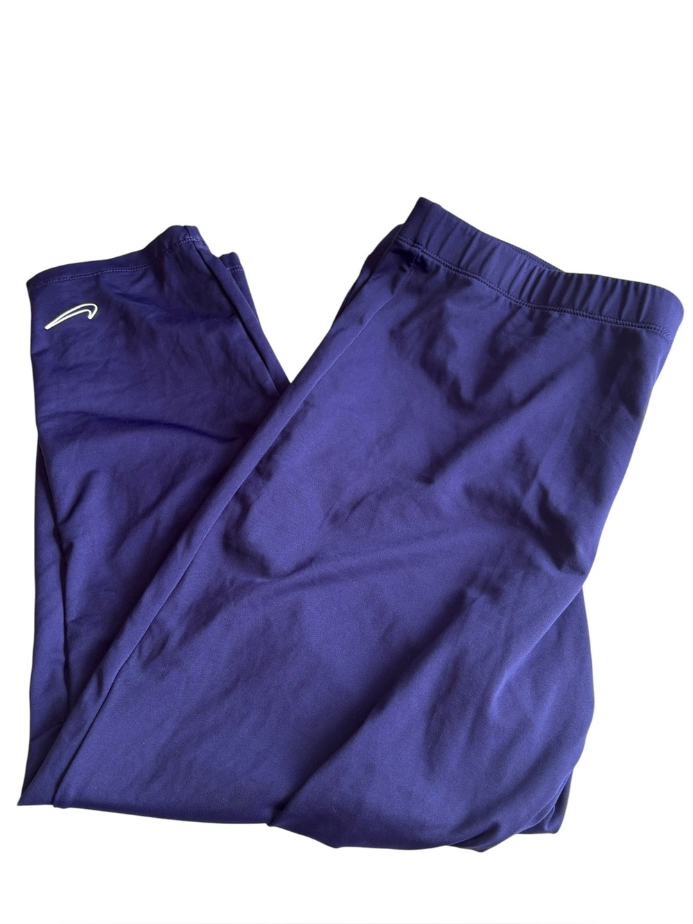 Nike Golf Dri Fit Capri Leggings Women’s Large Purple Athletic Pants